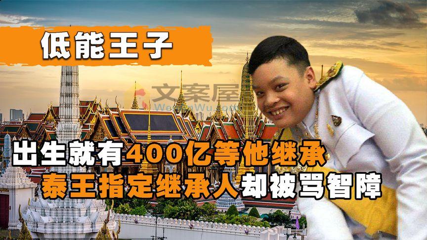 《历史人文》_泰王钦定接班人，先天不足被骂智障，却继承皇室百亿家产！