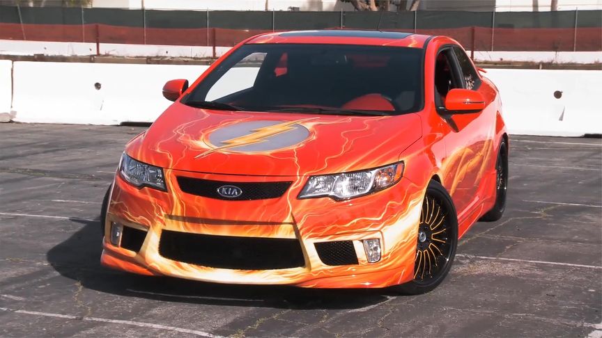 给漫威的闪电侠改装一辆车，是一种什么感觉，难道他就值10万的车