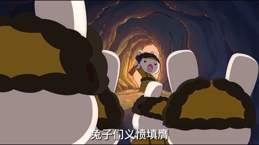 从此鹰酱再也不敢越三八线半步，号召漂泊在外的兔子回家建设祖国