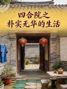 《四合院之朴实无华的生活》小说改编短剧解说文案 全网独家下载
