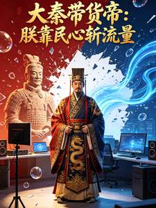 《大秦带货帝朕靠民心斩流量》小说改编短剧解说文案 全网独家下载