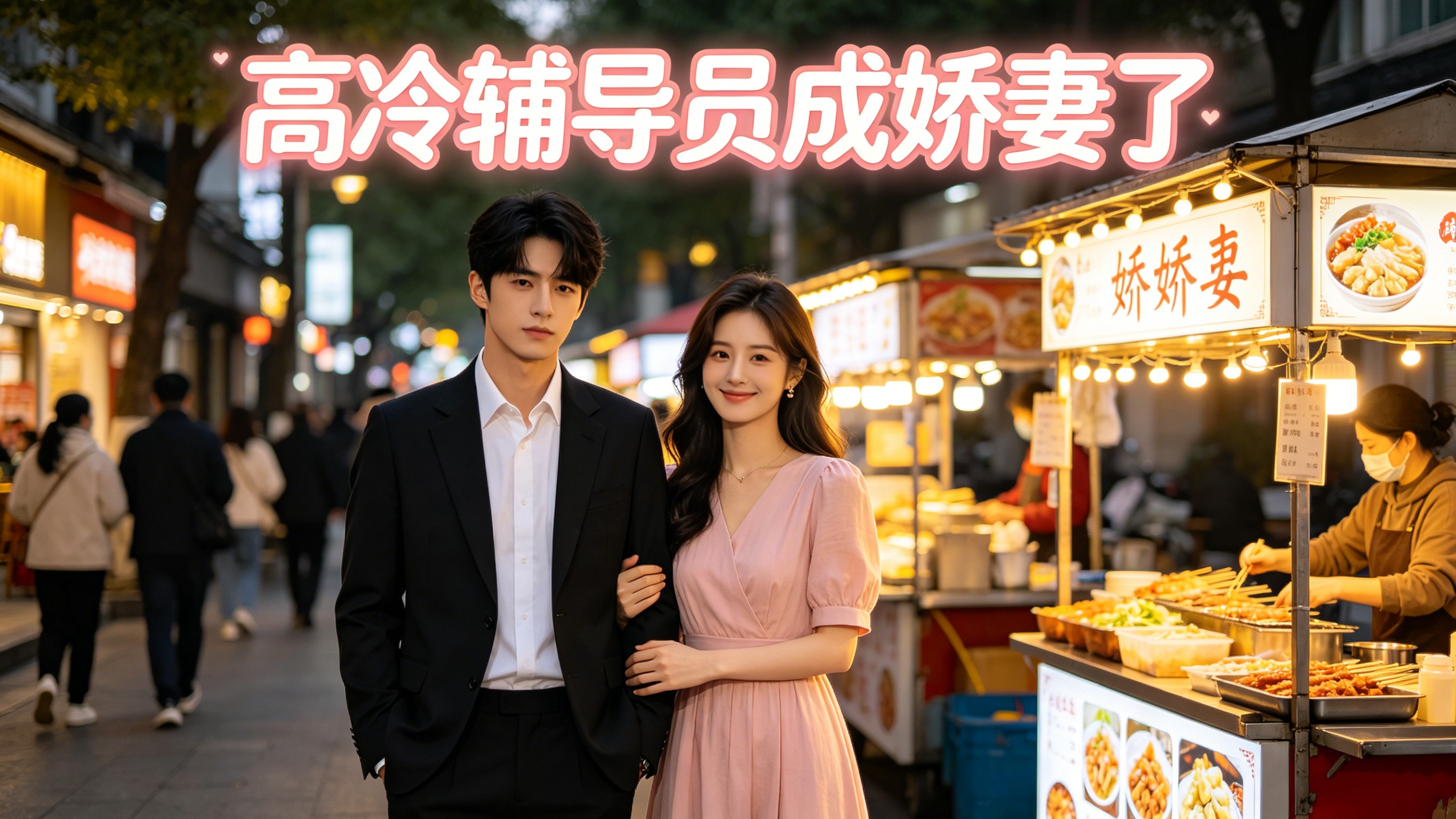 《让你去摆摊，高冷辅导员成娇妻了》小说改编短剧解说文案 全网独家下载